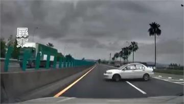 85歲老翁國道大迴轉！內側車高速猛撞兩車全毀 竟...