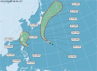 輕颱「山陀兒」生成了！「這天」起對台影響　氣象署擬海陸警齊發