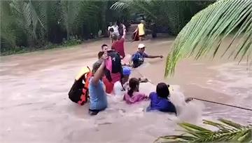 奈格暴風圈登菲律賓肆虐　3城市淹水72人亡