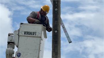 南下支援10天終於復電 台電人員：燈亮瞬間很有成...