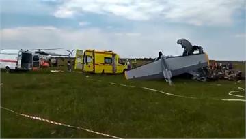 俄羅斯小飛機墜毀搜救中 至少釀9死10傷
