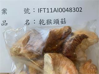 中國大陸「猴頭菇」檢出農藥超標  5700公斤退...