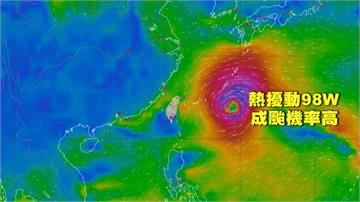 菲律賓東方熱擾動 若成颱恐變「巨大颱風」