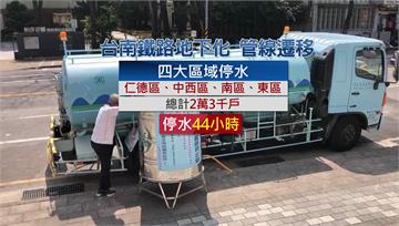 鐵路地下化遷管線 台南2.3萬戶停水44小時