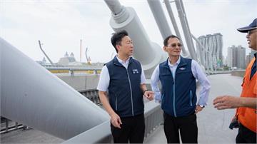 淡江大橋今晚兩階段封閉 陳世凱：週日巡檢、評估後...