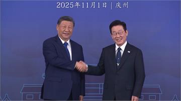 「習李會」登場！習近平贈小米手機 李在明幽默問：...