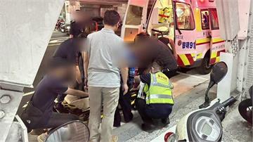 台中紅衣婦疑「隨機推人」 小五童慘摔擦傷