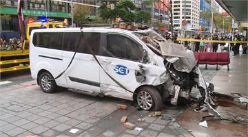 三立採訪車撞彰化銀行「傷者名單曝」 駕駛稱機械問題：車輛轉速失控