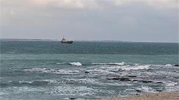 貝里斯籍貨輪 基隆漂到澎湖擱淺9人棄船逃
