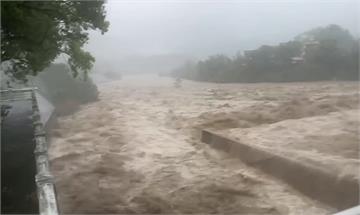 大豪雨襲苗栗 泰安鄉今下午起至晚上12時停班停課