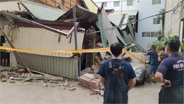 台中民宅倒塌　屋內2人受困驚險獲救