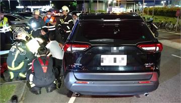 松機停車場死亡車禍 行人挨撞「捲車底亡」