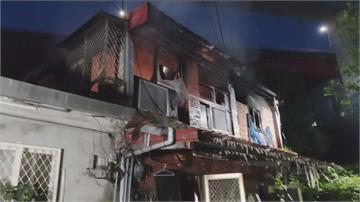 淡水民宅2樓竄火光濃煙　釀1死1傷