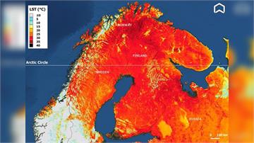 北極圈熱浪！芬蘭最北部飆33.6度 創一世紀最熱