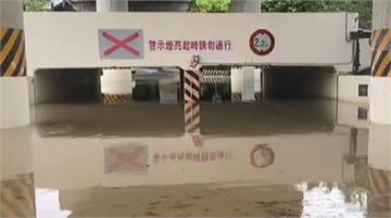 豪雨灌一級淹水警戒 嘉義、台南多處淹水