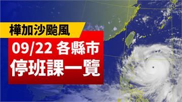 樺加沙帶強風逼近！蘭嶼、綠島明日停止上班課