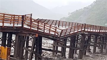 多次遭土石流侵襲！ 明霸克露橋預計28日開放通行