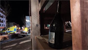 疑香檳上仙女棒引燃天花板 瑞士酒吧跨年爆炸釀至少...