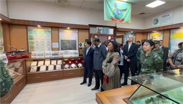 賴總統偕史瓦帝尼國王 參訪台南「陸航飛訓部」