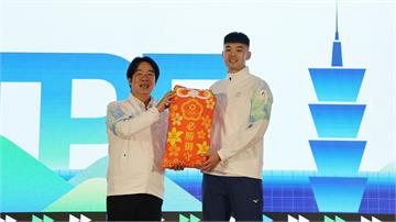 亞運／不設獎牌目標 賴清德授旗鼓勵選手「相信自己」