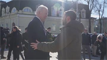 烏俄戰事邁入週年 總統拜登突訪基輔
