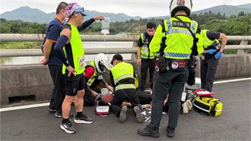 新北貢寮鐵道馬拉松傳意外 47歲男跑者疑癲癇發作...