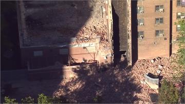 紐約大樓疑瓦斯爆炸！ 建築一角「如被削掉」 滿地...