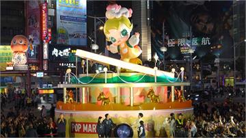 台北燈節西門展區點燈 Baby Molly主燈秀...