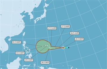 本月第六個颱風！「北冕」恐快又強