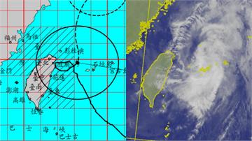 「薔琵」深夜打轉在宜蘭外海繞一圈 暴風圈「大解體...