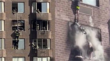 鋰電池起火！紐約曼哈頓37層大樓火災 43人傷