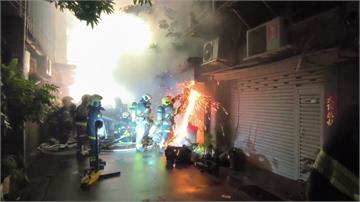 北市士林延平北路火警！ 持續灌救目前救出3人