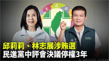 台南正副議長邱莉莉、林志展涉賄選 民進黨中評會決...