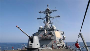美驅逐艦穿行台海「對自由開放印太的承諾」 國防部...