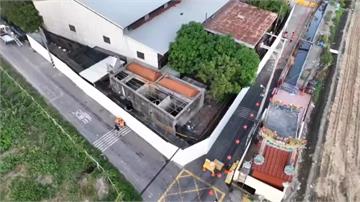 嚴防颱風成破口！台中豬瘟案場築82米「銅牆鐵壁」...