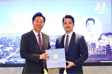 蔣萬安拜會首爾市長簽署MOU 盼增進兩市青年交流