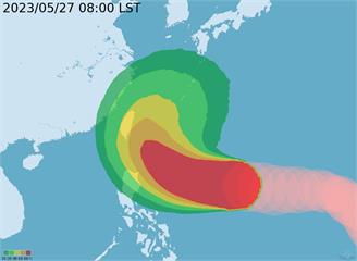 專家估「瑪娃颱風大轉彎向北」　發陸警機率較小