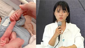 吳怡萱誕下愛女「吳花果」喜曬全家福  柯文哲、黃...