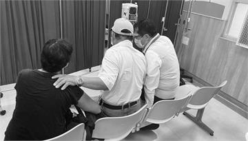 台南2警遭割頸身亡 黃偉哲急赴醫院探視