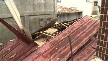 三重民宅氣爆炸穿屋頂  23歲女全身30%二度燒...