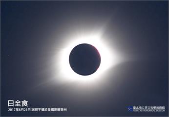 4月天象連發！台北天文館預告 日全食、彗星、流星...