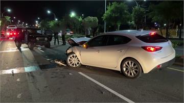 台東傳出驚險車禍！ 女駕駛酒駕逆向撞2車釀3傷