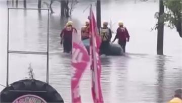 強降雨災情不斷！ 南投騎士衝進淹水區慘滅頂亡