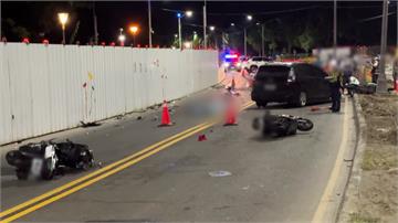 高雄男酒駕衝撞3機車！ 19歲騎士當場死亡