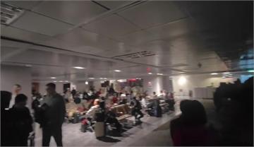 台北松山機場下午突跳電　台電：連結饋線跳脫所致