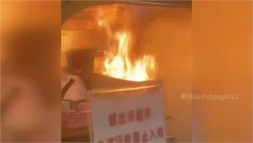 網咖廚房「冒火球」 一半客人仍淡定打遊戲