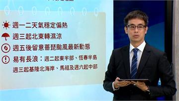 強颱薔琵「這天」高機率發布海警、不排除陸警 北東...