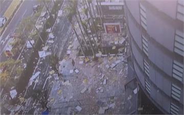 台中新光三越氣爆傳10樓恐塌 中市府：確認安全後...