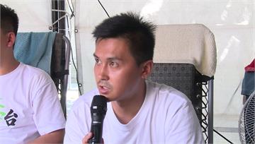 絕食受訪脫口「單純吃東西」 何元楷澄清是口誤