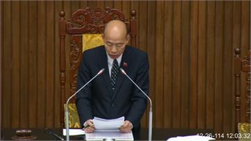 彈劾賴清德提案通過  60名立委贊成、51人反對